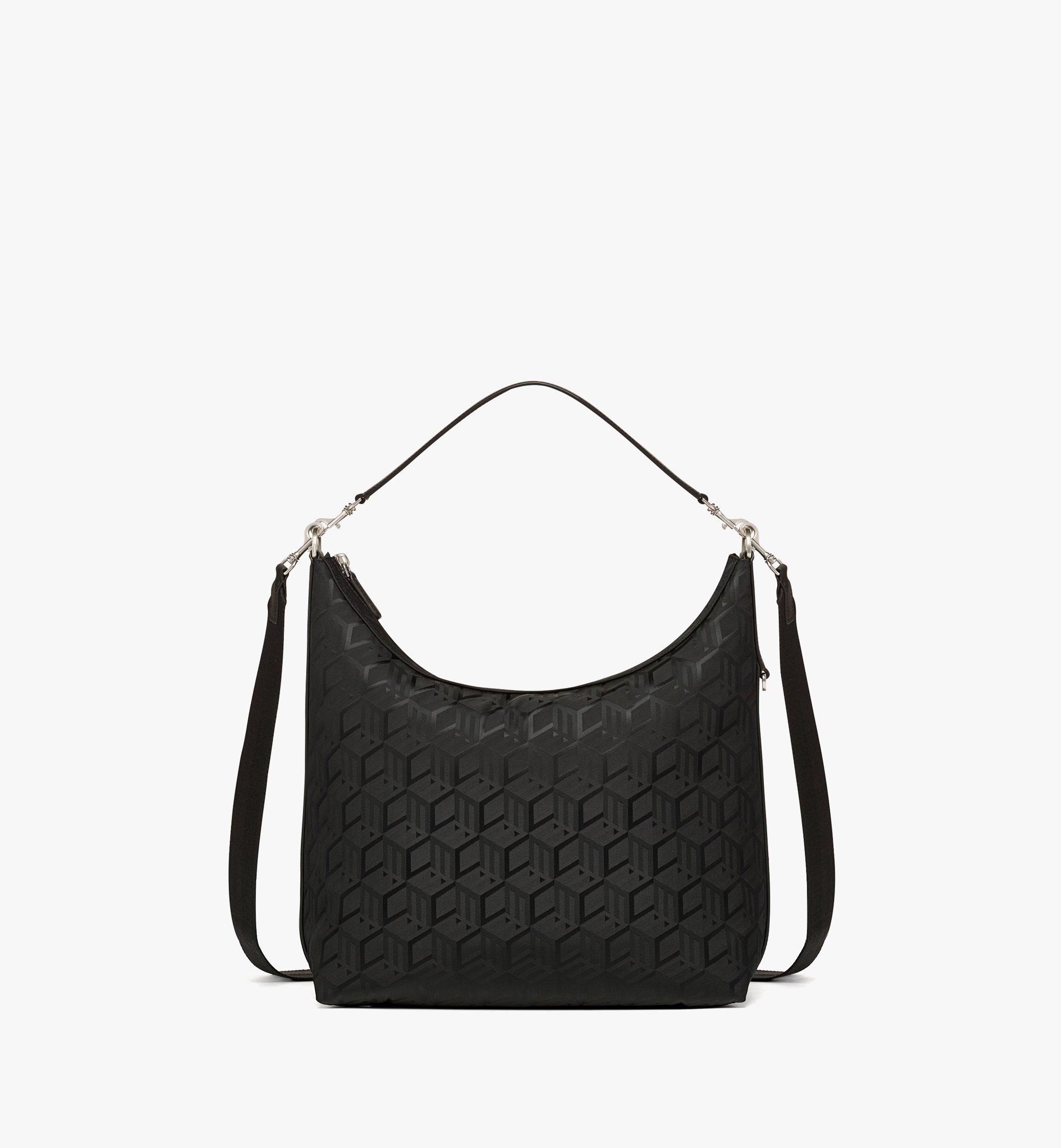 Aren Hobo Bag in Cubic Jacquard Nylon 1